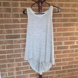 Striped Sleeveless Women's Top